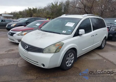 2008 Nissan Quest 3.5 Sl z USA, uszkodzony, nr VIN 5N1BV28U18N116251
